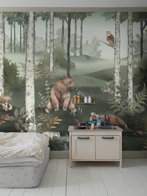 Wild Forest Mural 6943